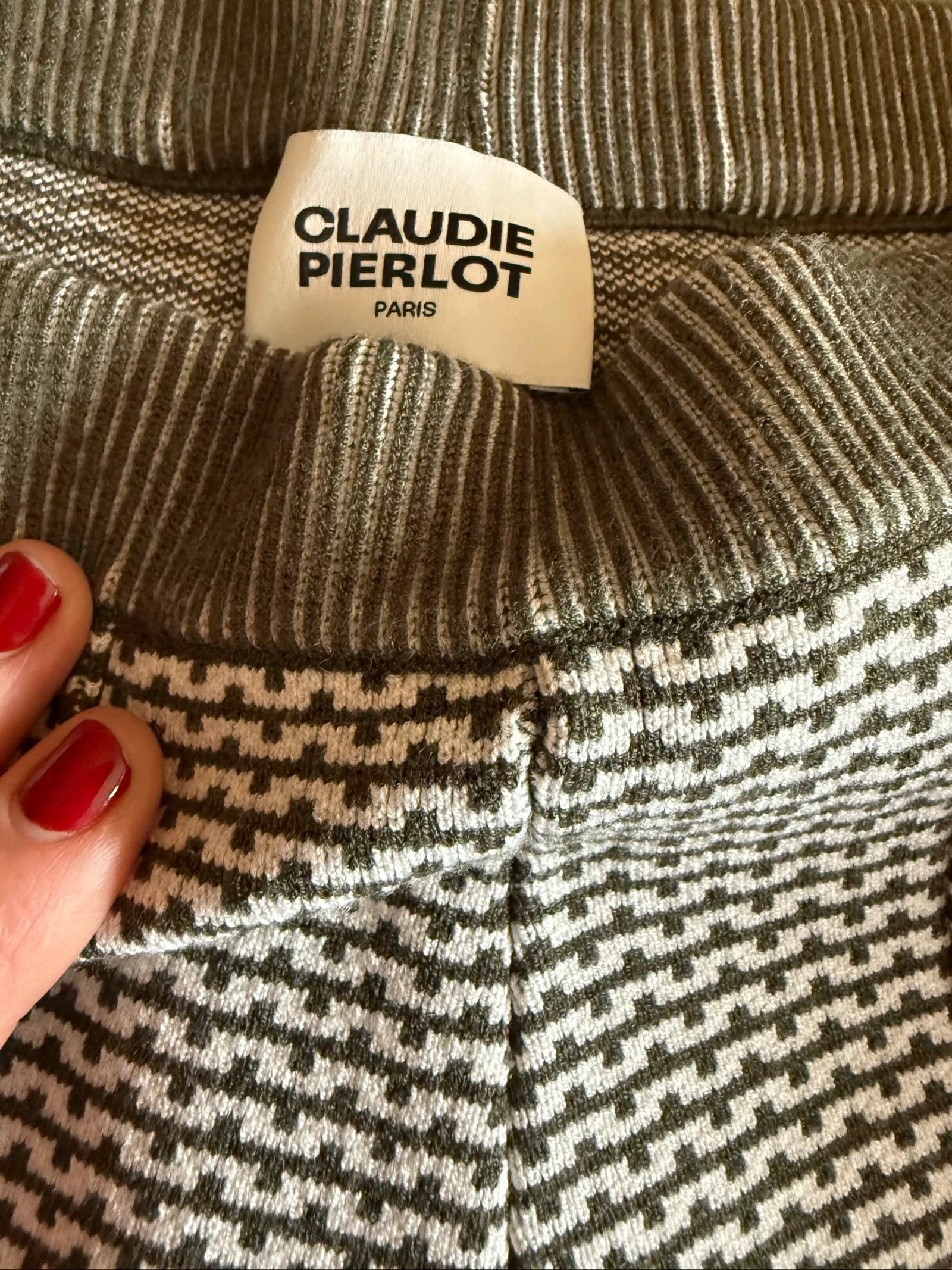 Claudie Pierlot, pantalón talla 2 (38), nuevo con etiqueta  #claudiepierlot  #claudiepierlot38  #claudiepierlot38femme – photo 4